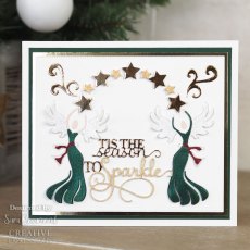 Sue Wilson Craft Dies Festive Collection Christmas Angel 2021 | Set of 2