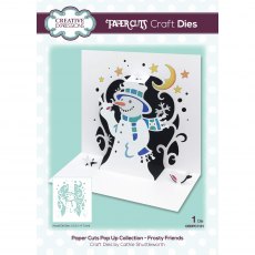 Creative Expressions Craft Dies Paper Cuts Pop Up Collection Frosty Friends