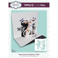 Creative Expressions Craft Dies Paper Cuts Pop Up Collection Woof!