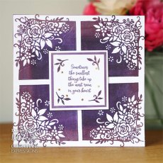 Creative Expressions Craft Dies Paper Cuts Collection Rose Corner | Set of 3