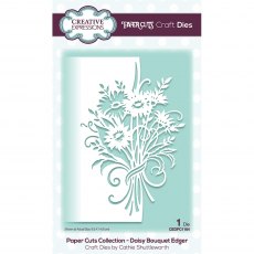 Creative Expressions Craft Dies Paper Cuts Collection Daisy Bouquet Edger