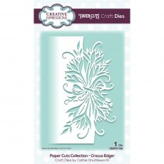 Creative Expressions Craft Dies Paper Cuts Collection Crocus Edger