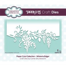 Creative Expressions Craft Dies Paper Cuts Collection Wisteria Edger