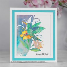 Creative Expressions Craft Dies Paper Cuts Collection Hummingbird Whisper Edger