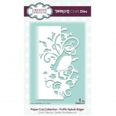 Creative Expressions Craft Dies Paper Cuts Collection Puffin Splash Edger