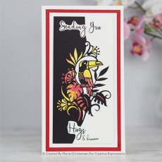 Creative Expressions Craft Dies Paper Cuts Collection Tropical Toucan Edger