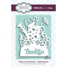 Creative Expressions Craft Dies Paper Cuts Collection Watering Can