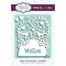 Creative Expressions Craft Dies Paper Cuts Collection Love Birds | Set of 5