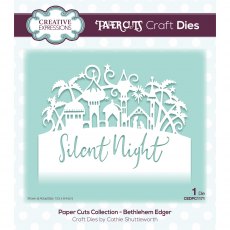 Creative Expressions Craft Dies Paper Cuts Collection Bethlehem Edger