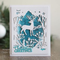 Creative Expressions Craft Dies Paper Cuts Scenes Collection Winter Woodland