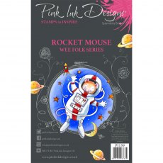 Pink Ink Designs Clear Stamp Rocket Mouse