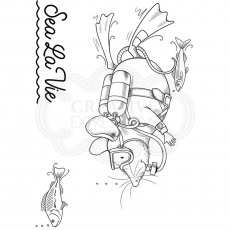 Pink Ink Designs Clear Stamp Diver Mouse