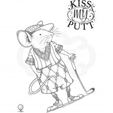 Pink Ink Designs Clear Stamp Golf Mouse