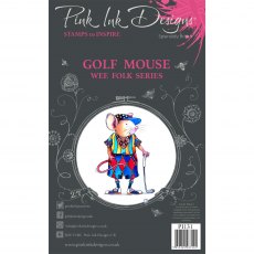 Pink Ink Designs Clear Stamp Golf Mouse