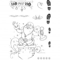 Pink Ink Designs Clear Stamp Just Be-Claus | Set of 10