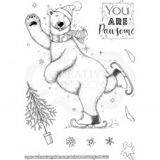 Pink Ink Designs Clear Stamp Beary Christmas | Set of 10