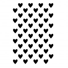 Woodware Clear Stamps Mini Heart Background