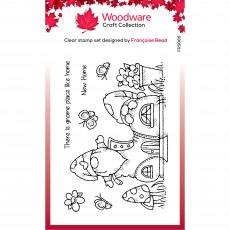 Woodware Clear Stamps Gnome Shoe | Set of 7