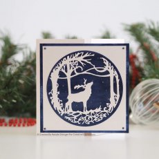 Creative Expressions Craft Dies Paper Panda Midnight In The Forest
