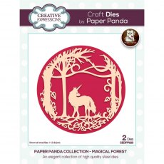 Creative Expressions Craft Dies Paper Panda Magical Forest | Set of 2