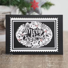 Creative Expressions Craft Dies Paper Panda Ornate Christmas | Set of 2