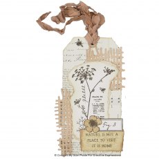Creative Expressions Sam Poole Craft Die Shabby Basics Cheesecloth