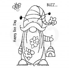 Woodware Clear Stamps Bee Gnome | Set of 4