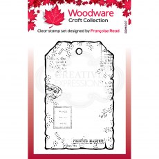 Woodware Clear Stamps Tiny Tag