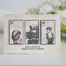 Creative Expressions Sam Poole Rubber Stamp L’alteration