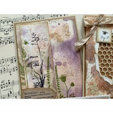 Creative Expressions Sam Poole Clear Stamp Set Nature Finds