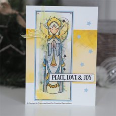 Woodware Clear Stamps Celestial Angel | Set of 3