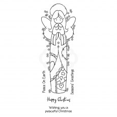 Woodware Clear Stamps Patch Angel | Set of 5