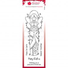 Woodware Clear Stamps Patch Angel | Set of 5