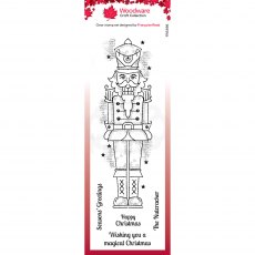 Woodware Clear Stamps Nutcracker | Set of 5