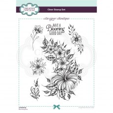 Creative Expressions Designer Boutique Collection Clear Stamps Blooming Day