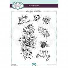 Creative Expressions Designer Boutique Collection Clear Stamps Beauty & The Bee