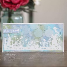 Creative Expressions Designer Boutique Collection Rubber Stamp Meadow View