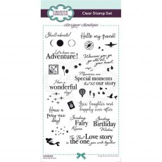 Creative Expressions Designer Boutique Collection Clear Stamps Hello My Friend