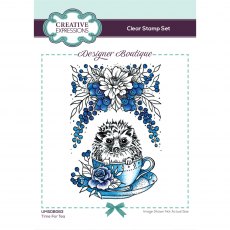 Creative Expressions Designer Boutique Collection Clear Stamp Time For Tea
