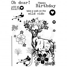 Creative Expressions Designer Boutique Collection Clear Stamp My Dear Deer