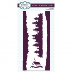 Creative Expressions Stencil Forest Elements | DL