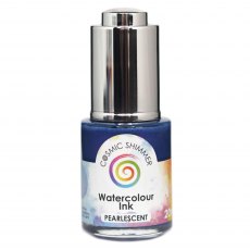 Cosmic Shimmer Pearlescent Watercolour Ink Nearly Navy
