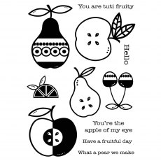 Woodware Clear Stamps Tutti Frutti | Set of 11