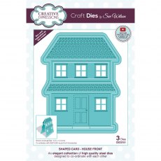 Sue Wilson Craft Dies Shaped Card Collection House Front | Set of 3