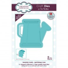Sue Wilson Craft Dies Shaped Card Collection Watering Can | Set of 2