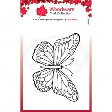 Woodware Clear Stamps Mini Wings Marsh Fritillary