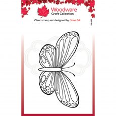 Woodware Clear Stamps Mini Wings Common Blue