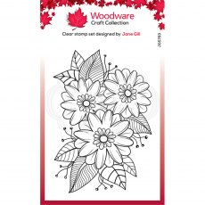 Woodware Clear Stamps Passion Flower