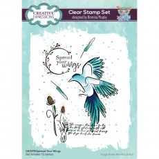 Creative Expressions Bonnita Moaby Clear Stamp Set Spread Your Wings