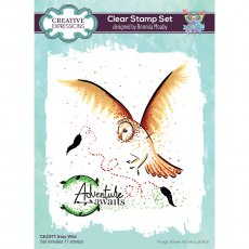 Creative Expressions Bonnita Moaby Clear Stamp Set Stay Wild | Set of 17